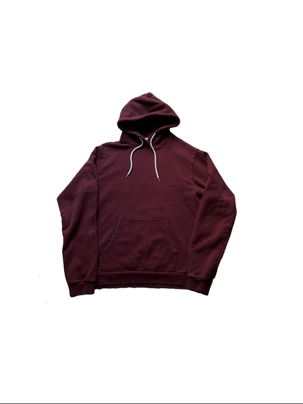 John Elliott Men's Oxblood Beach Hoodie Size 3 Large